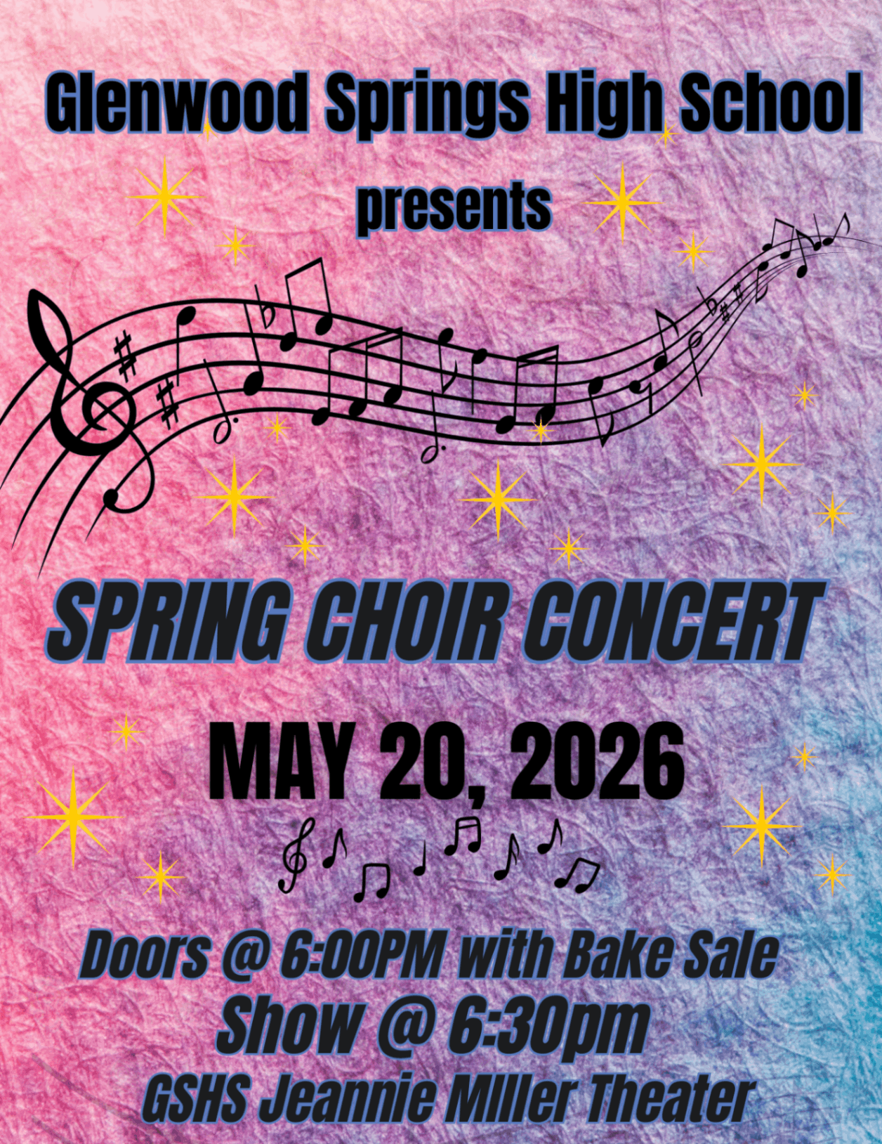 Spring Choir Concert
